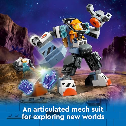 LEGO Interstellar Spaceship 60430 with fold-out thrusters and drone