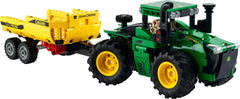 LEGO John Deere 9620R instruction booklet shows clear building steps.