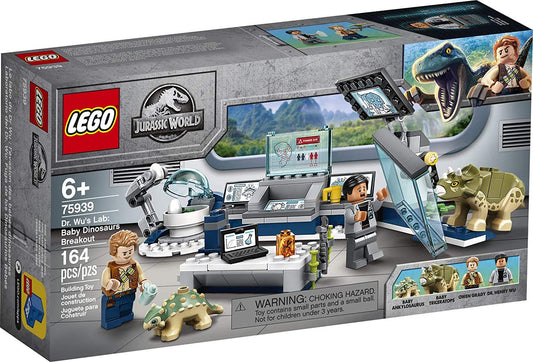 LEGO Jurassic World Dr Wu's Lab egg incubator boosts imaginative play sessions