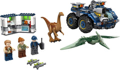 LEGO Jurassic World Gallimimus and Pteranodon Breakout front view for imaginative play scenarios.