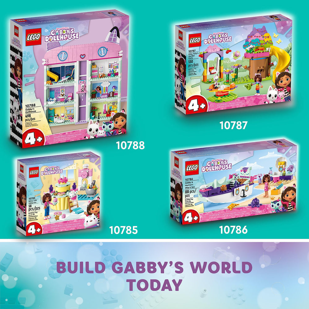 LEGO Kitty Fairy’s Garden Party garden accessories including teapot and butterflies for creative scenes