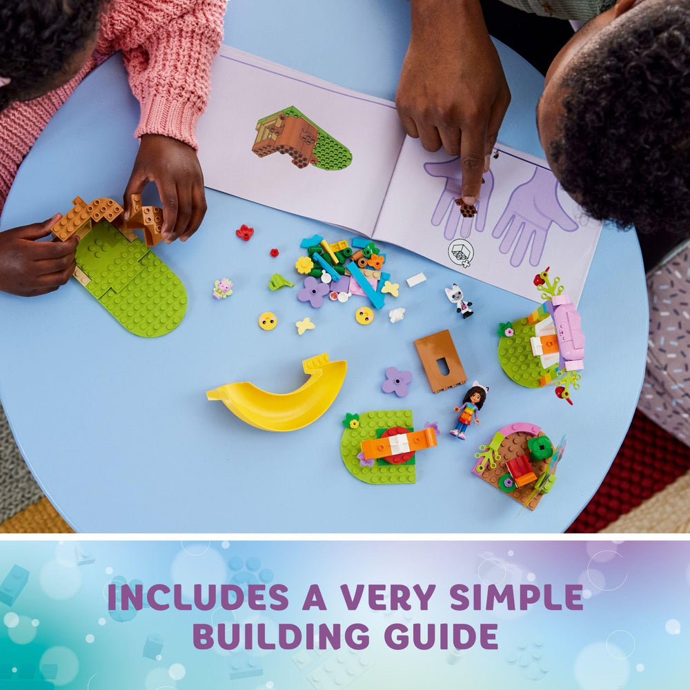 LEGO Kitty Fairy’s Garden Party slide inviting movement and balance exploration
