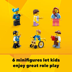 LEGO Main Street 31141 minifigs six figure set boosts diverse storytelling.
