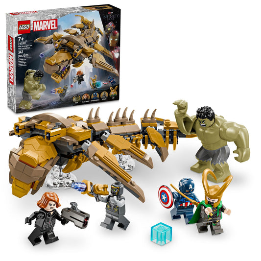 LEGO Marvel Avengers Leviathan build: dynamic display for imaginative play and storytelling
