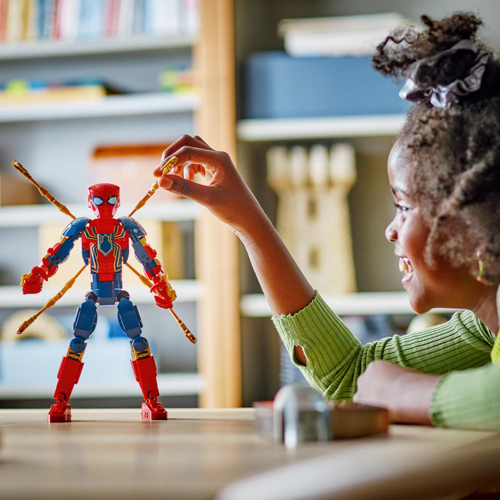 LEGO Marvel collectible superhero figures to spark imaginative play.