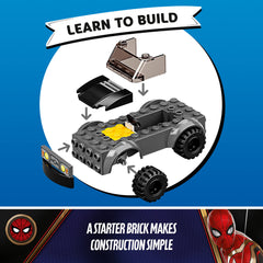 LEGO Marvel Spider-Man vs. Mysterio’s Drone Attack 76184 stolen ruby centerpiece drives storytelling