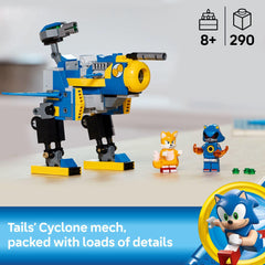 LEGO Metal Sonic minifigure adds iconic antagonist presence for dramatic pretend battles.