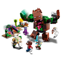 LEGO Minecraft Jungle Abomination 21176 explorer minifigure enhances storytelling moments.
