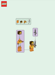 Sword accessory included for dynamic LEGO adventures