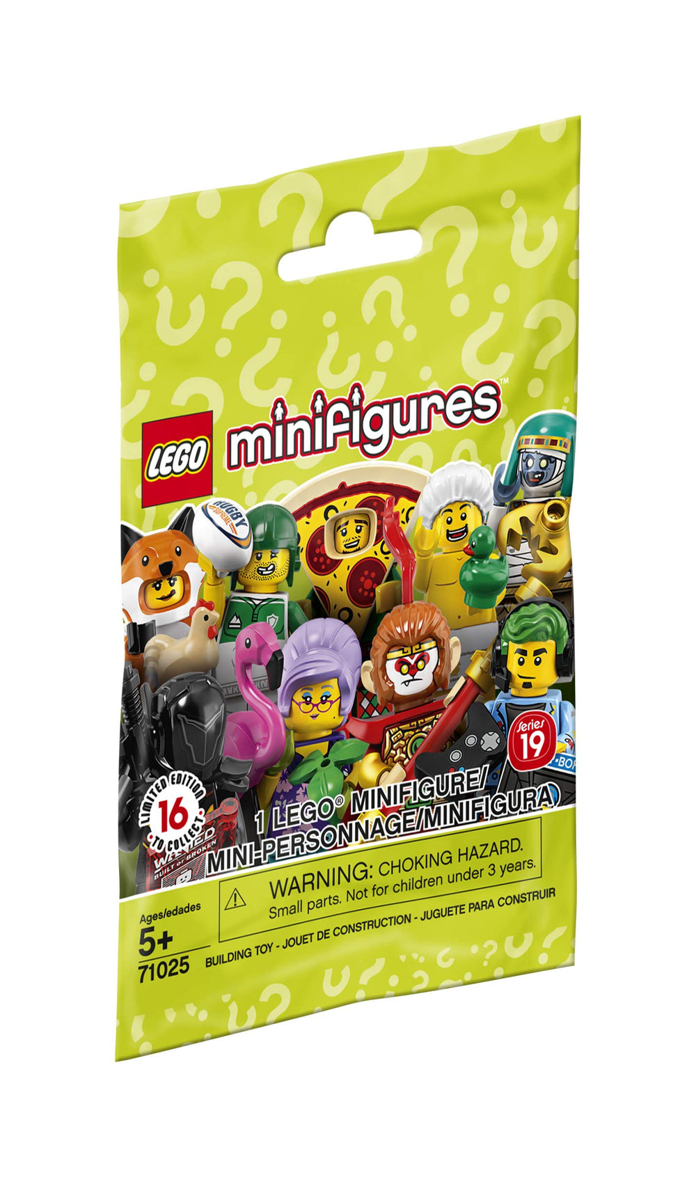 LEGO Minifigures Series 19 figure in bright colors for imaginative play.