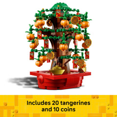 LEGO Money Tree coins showcase rewards and imaginative play opportunities.