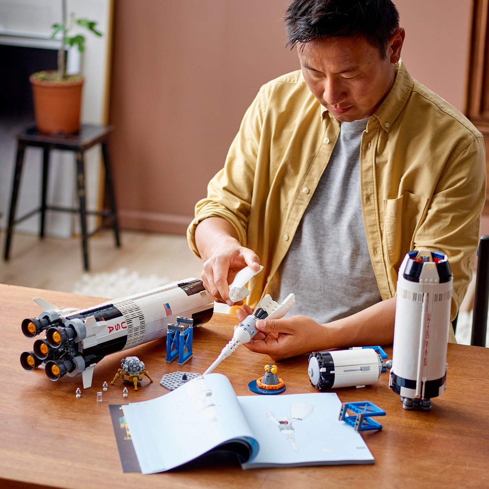 LEGO NASA Apollo Saturn V Lunar Lander adds to play and learning moments