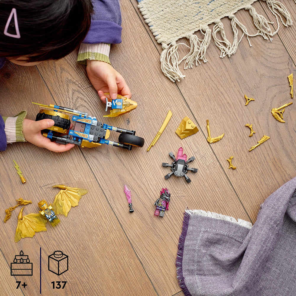 LEGO NINJAGO 71768 set on display enhances a kid's collection