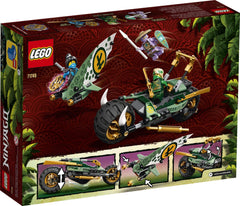 LEGO NINJAGO Chopper bike suspension detail enhances ride realism