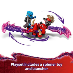 LEGO NINJAGO Dragonian Storm Village retractable bridge for dramatic escapes