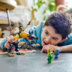 LEGO NINJAGO Saddle detail enables mounted play on Photac Beast.