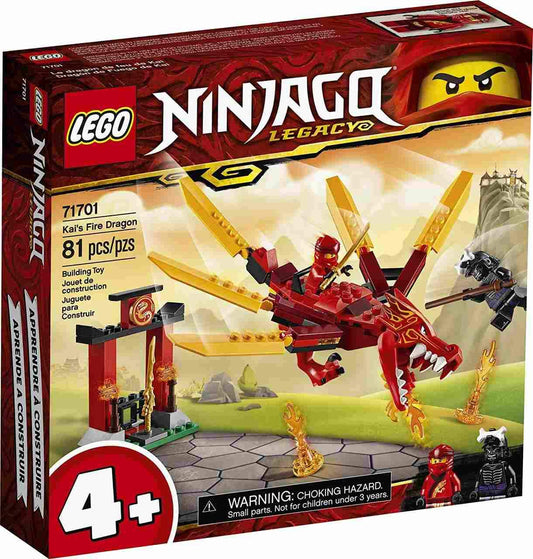 LEGO NINJAGO Kai’s Fire Dragon figure ready for action-packed play.