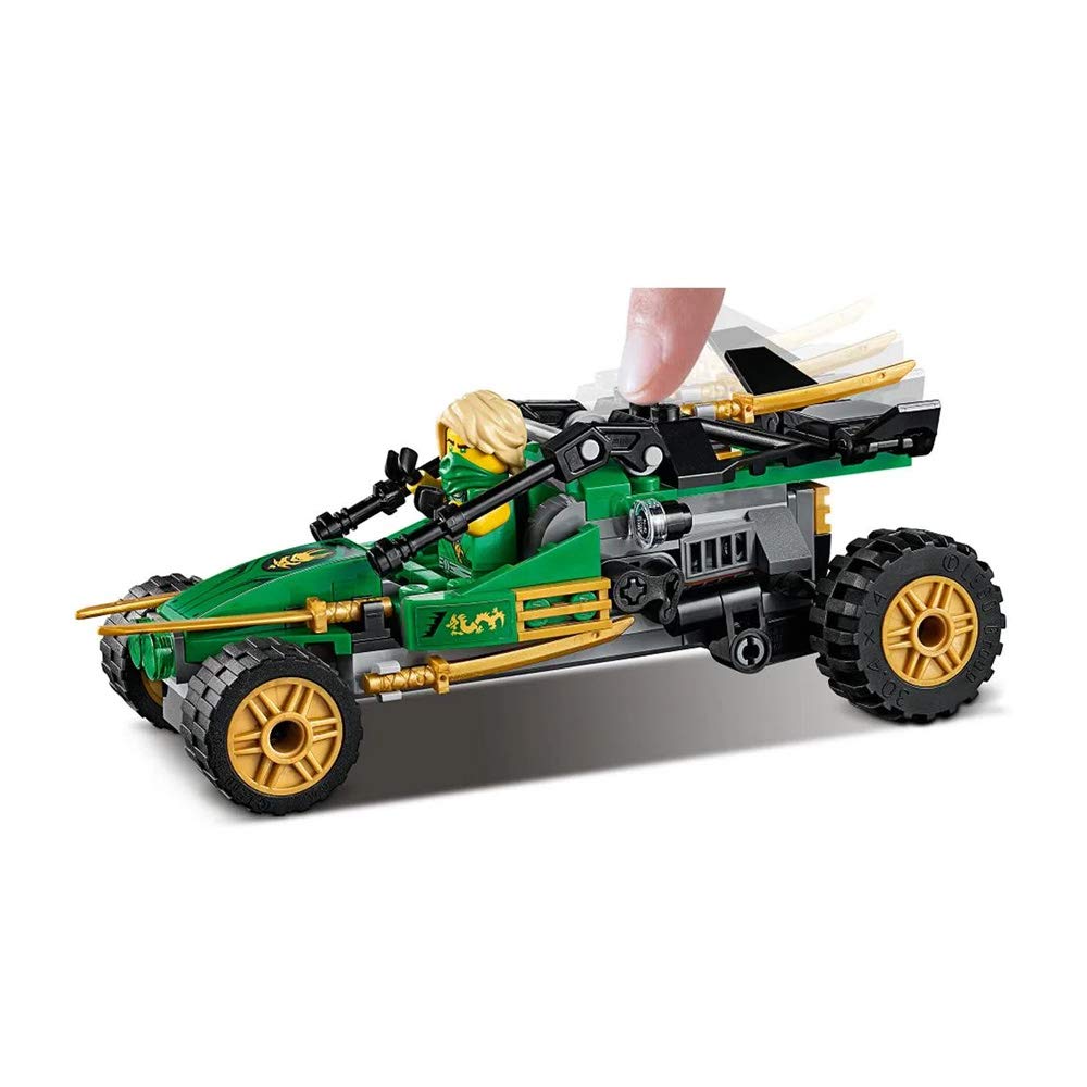 LEGO NINJAGO Legacy Lloyd minifigure with golden sword for heroic storytelling.