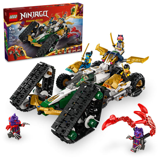 LEGO NINJAGO Ninja Team Combo Vehicle overview image for imaginative play