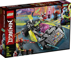 LEGO NINJAGO Ninja Tuner Car 71710 minifigures lineup for action-packed scenes