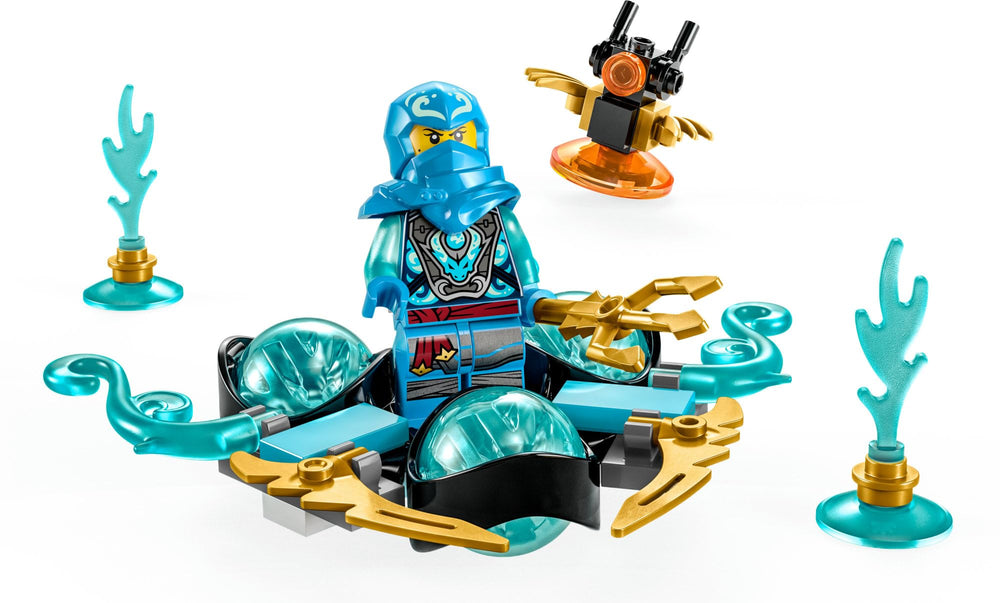 LEGO NINJAGO blue dragon power element introduces vibrant color and variety