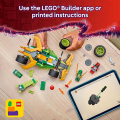 LEGO NINJAGO obstacle course lighting elements inspire imaginative racing challenges