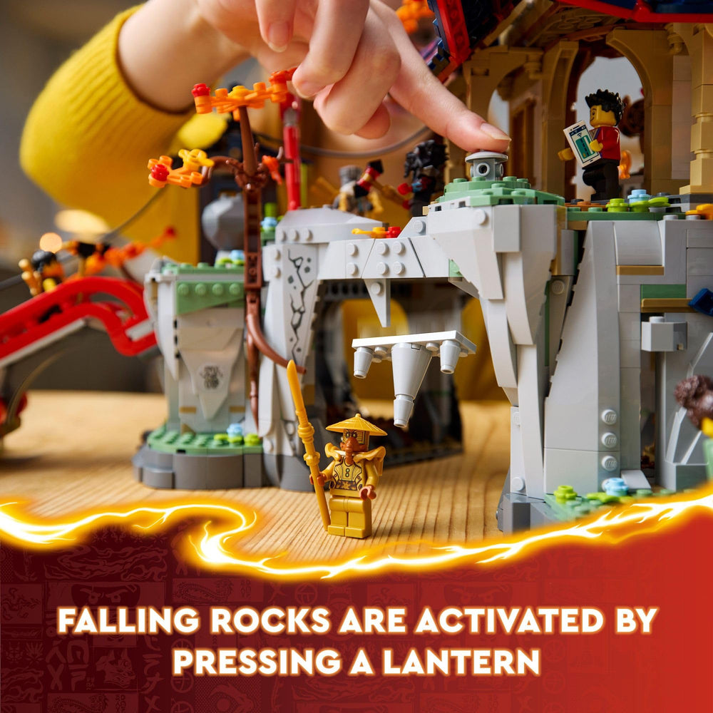 LEGO NINJAGO poseable dragon enables dynamic aerial duels.