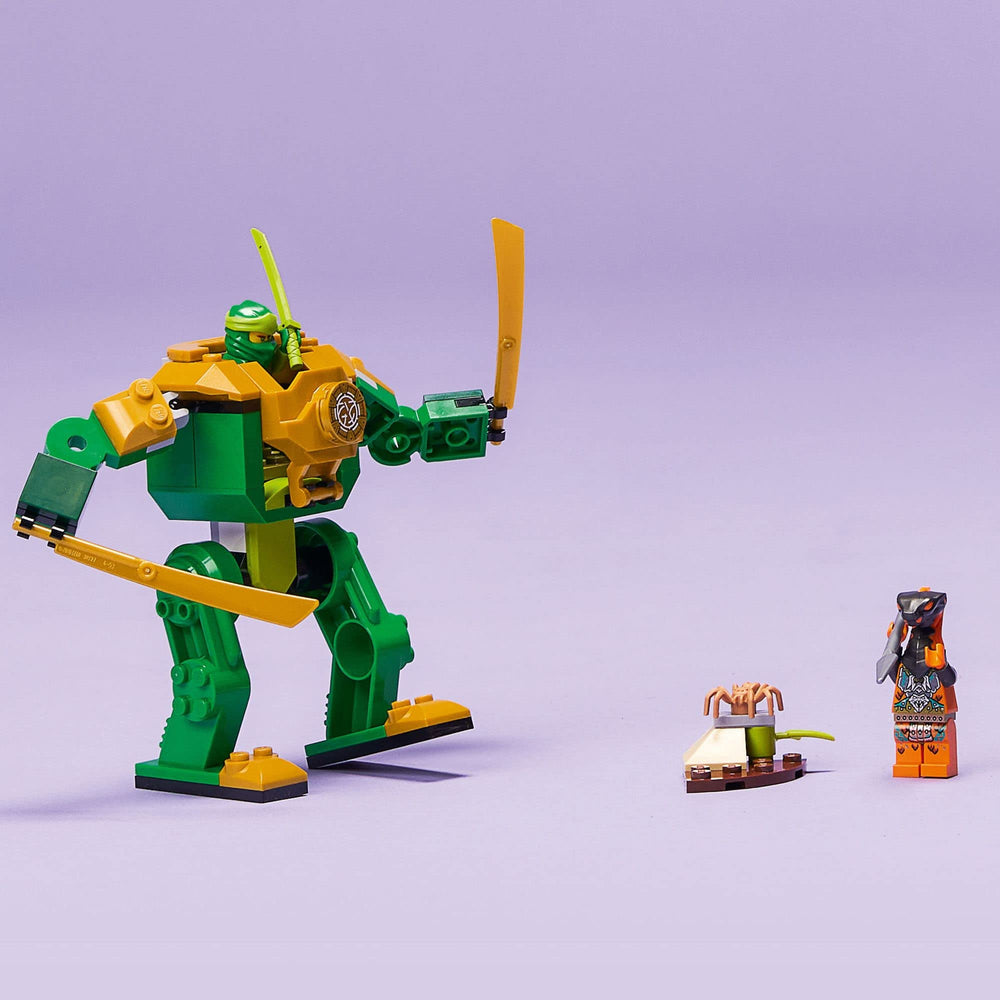 Spider figure included for extra action in LEGO NINJAGO battles