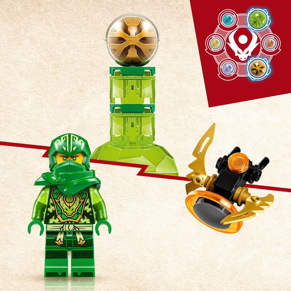 LEGO NINJAGO Spike Obstacle Elements create a challenging course during play