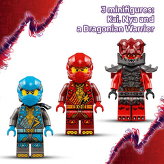 LEGO NINJAGO storm blade weapon accessory for dramatic combat scenes