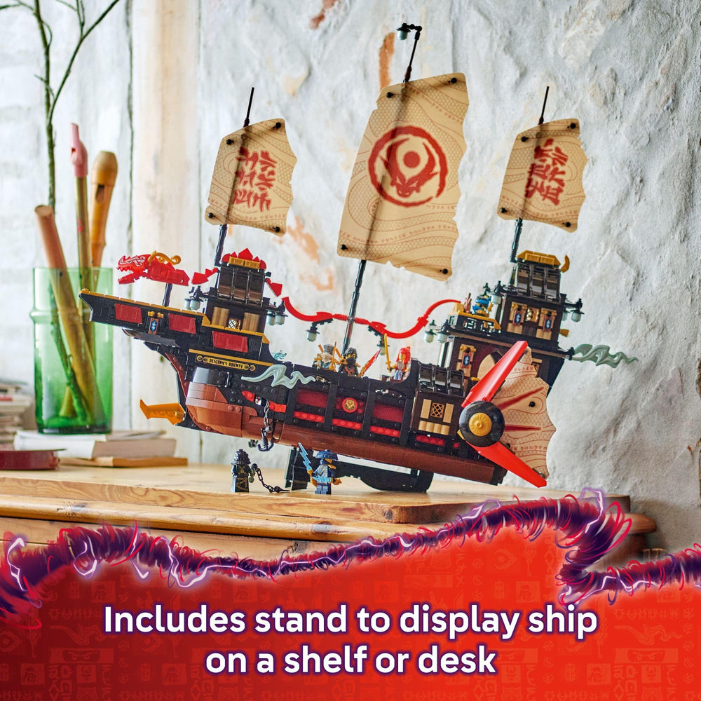LEGO NINJAGO Temple Bounty interior sushi bar invites imaginative play
