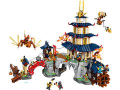 LEGO NINJAGO trap rocks reveal surprise obstacles in battles.