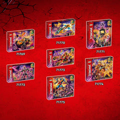 LEGO NINJAGO Vengestone Warrior and crystal spider inspire adventurous missions