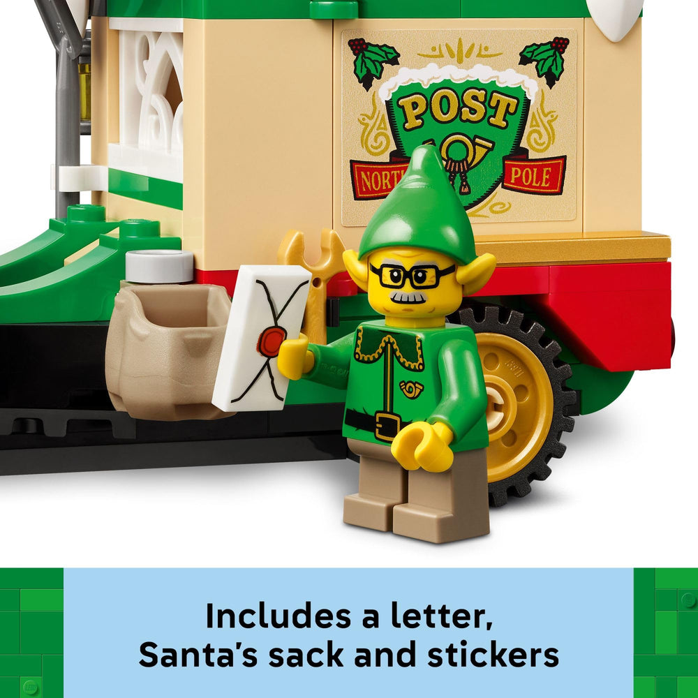 LEGO Santa's Delivery Truck presents inside enhances imaginative play experiences.
