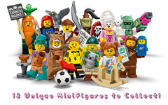 LEGO Series 24 accessories for the football referee figure, expanding play options
