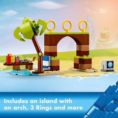 LEGO Sonic island arch rings image – adventurous island scene for exploration