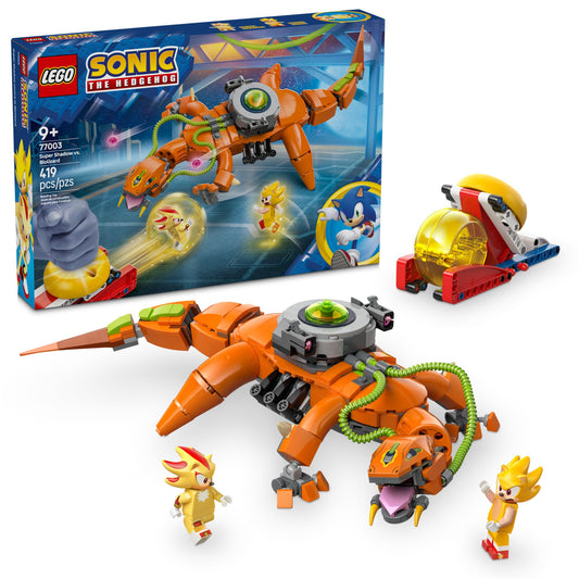 LEGO Sonic set for imaginative battles with Super Shadow and Biolizard