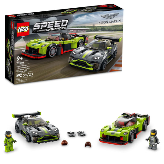 LEGO Speed Champions Aston Martin Valkyrie AMR Pro model for display and imaginative racing
