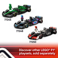 LEGO Speed Champions build-and-display set ideal for shelves and desks.