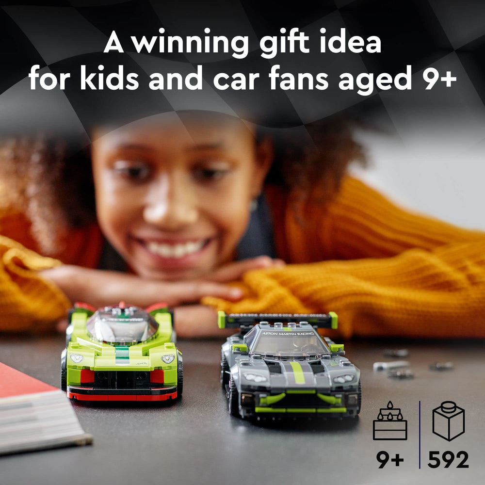 LEGO Speed Champions gift-ready set for car fans ages 9 and up