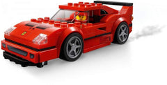 Interchangeable hoods and spoilers shown for customizing race-day looks in LEGO.