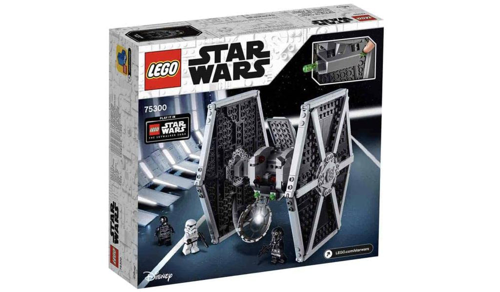 LEGO Star Wars 75300 TIE Fighter Imperial minifigs included for storytelling