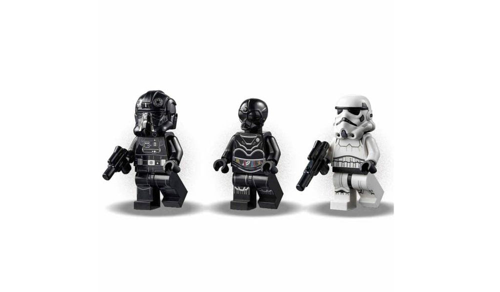 LEGO Star Wars 75300 TIE Fighter Imperial NI-L8 Droid with other characters