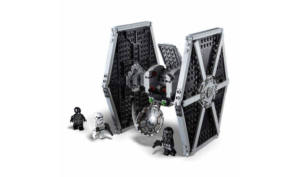 LEGO Star Wars 75300 TIE Fighter Imperial dimensions for shelf display