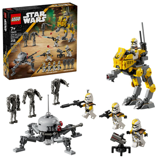 LEGO Star Wars 75431 AT‑RT walker with posable legs for dynamic battles