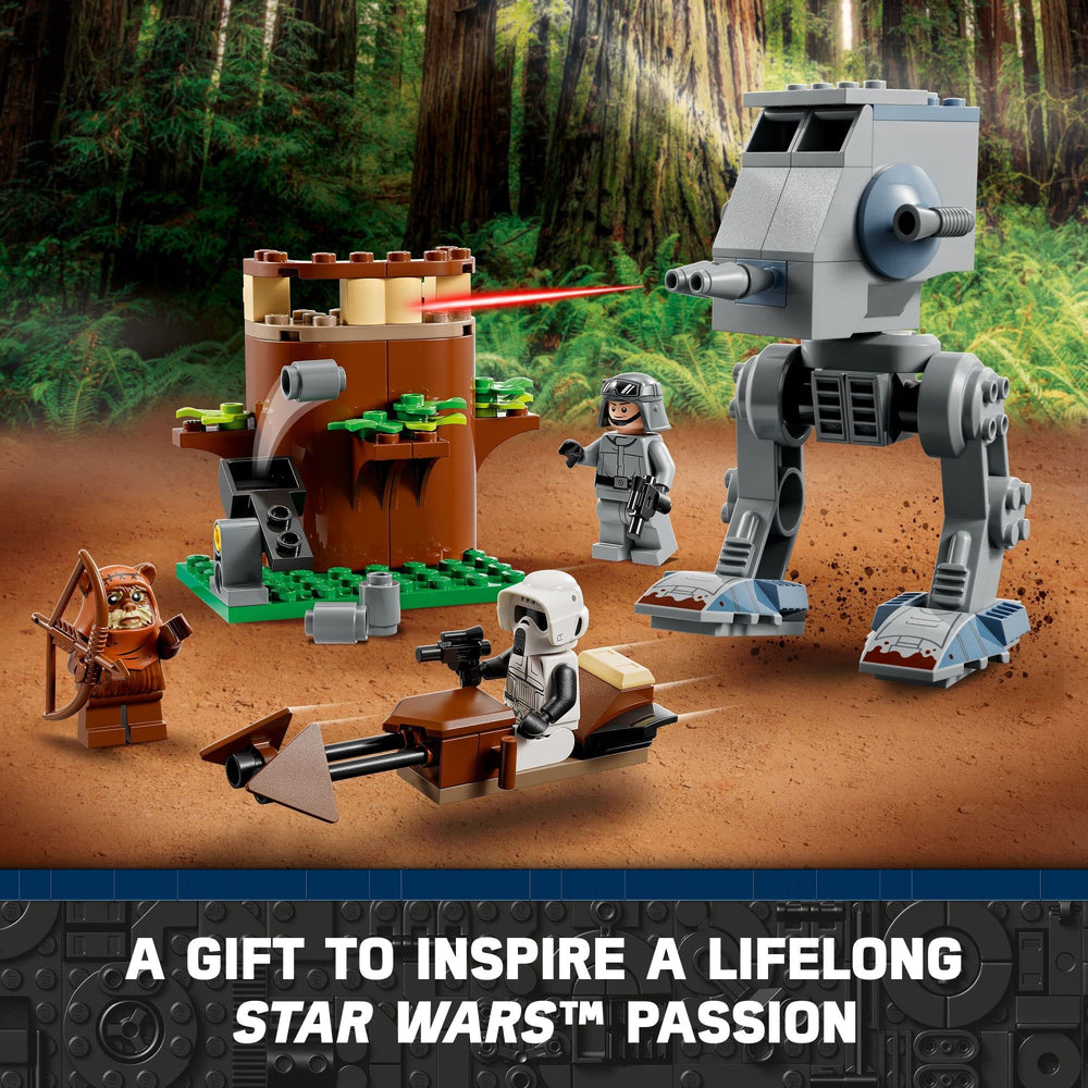 LEGO Star Wars AT-ST 75332 Starter Brick build base for quick, kid-friendly play