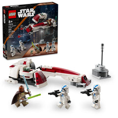 LEGO Star Wars BARC Speeder Escape sidecar close-up for imaginative play and display