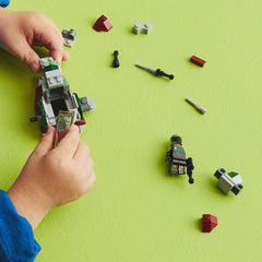 LEGO Star Wars Boba Fett Microfighter with flick shooters for action scenes