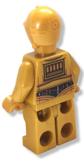 LEGO C-3PO packaging in clear polybag for easy storage.