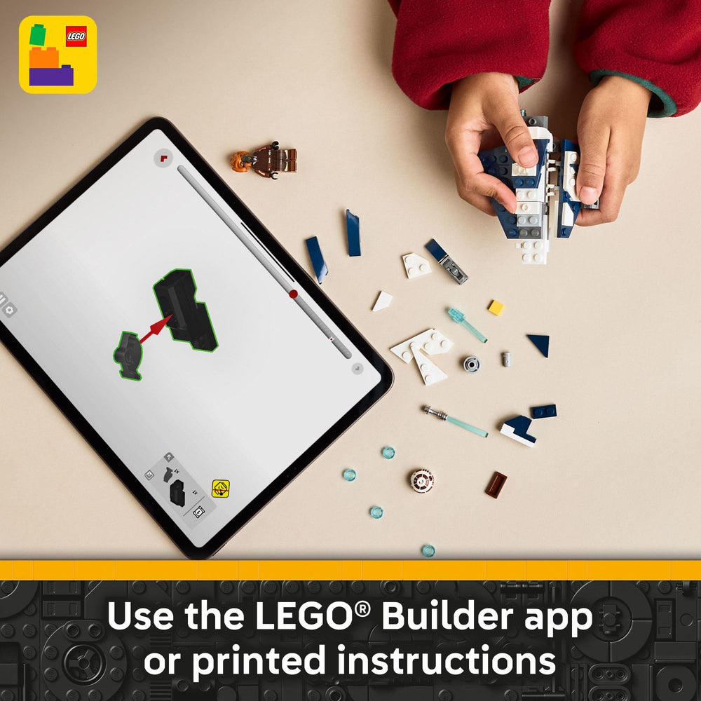 LEGO Star Wars compact set fits small shelves and crowded playrooms